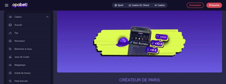 Opabet Casino créateur paris