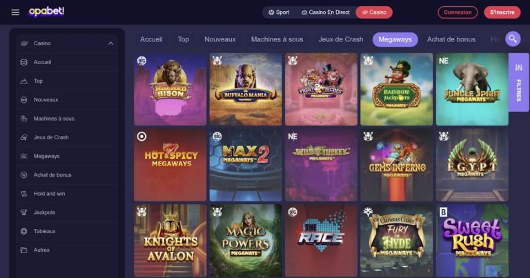 Opabet Casino Megaways